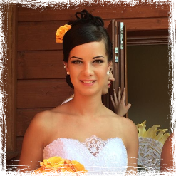 Svatební líčení a účes