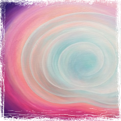 "Zrození" - Intuitivní obraz Atelier Rosana
