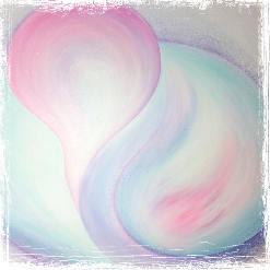 "Láska" - Intuitivní obraz Atelier Rosana
