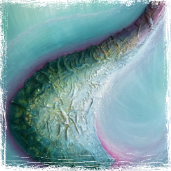 "Cesta" - Intuitivní obraz Atelier Rosana